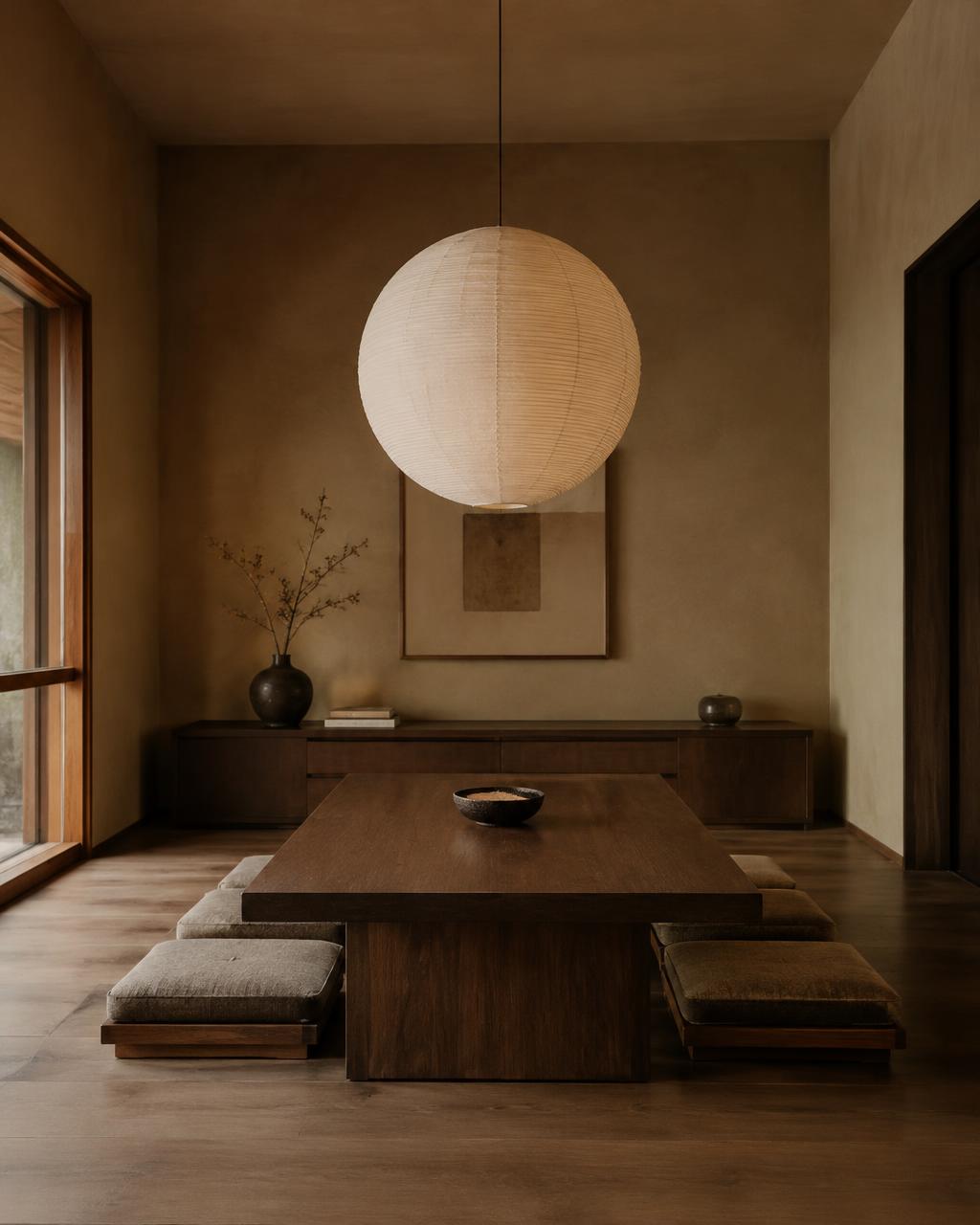 Japandi interior concept